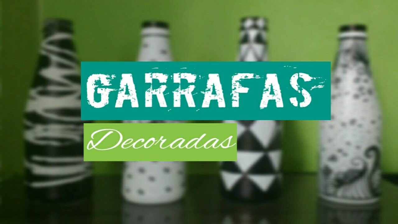 DIY:: Decoração com garrafas