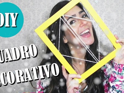 DIY: Como fazer quadrinho fofo amarelo