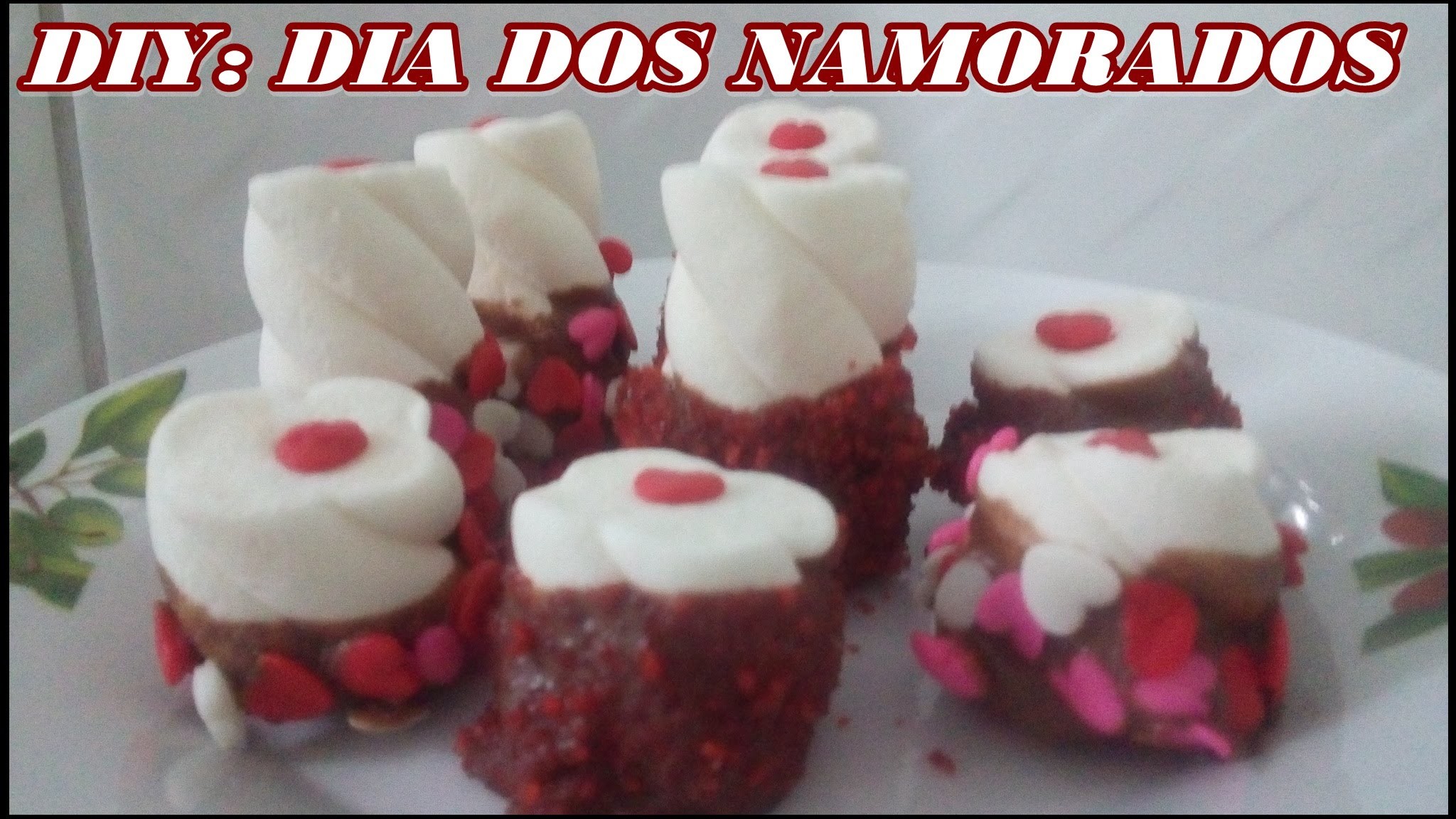 DIY: DIA DOS NAMORADOS| MARSHMALLOW COM CHOCOLATE
