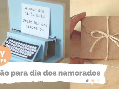 DIY DROPS | Cartão de dia dos namorados | Por GavetaMix
