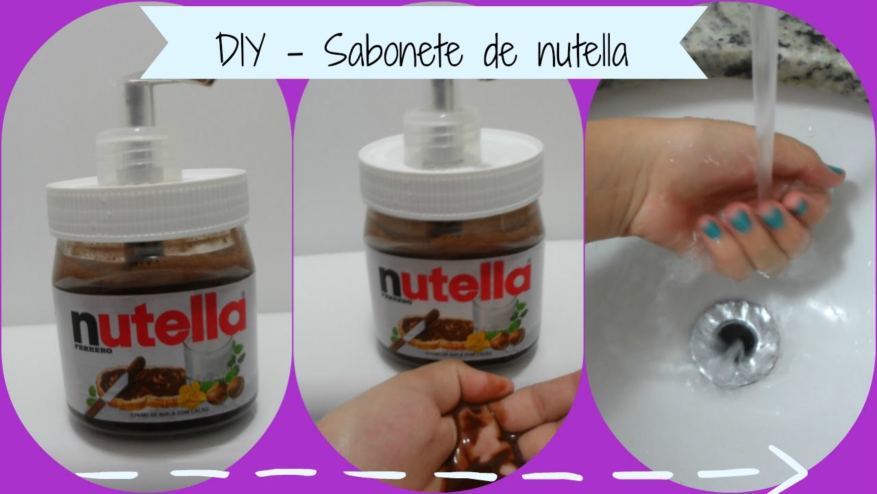 DIY- Sabonete De Nutella