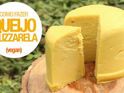 Aprenda a fazer Queijo Muzzarela (0% Lactose - Vegan - SUPER FÁCIL) 83#VegetariRANGO