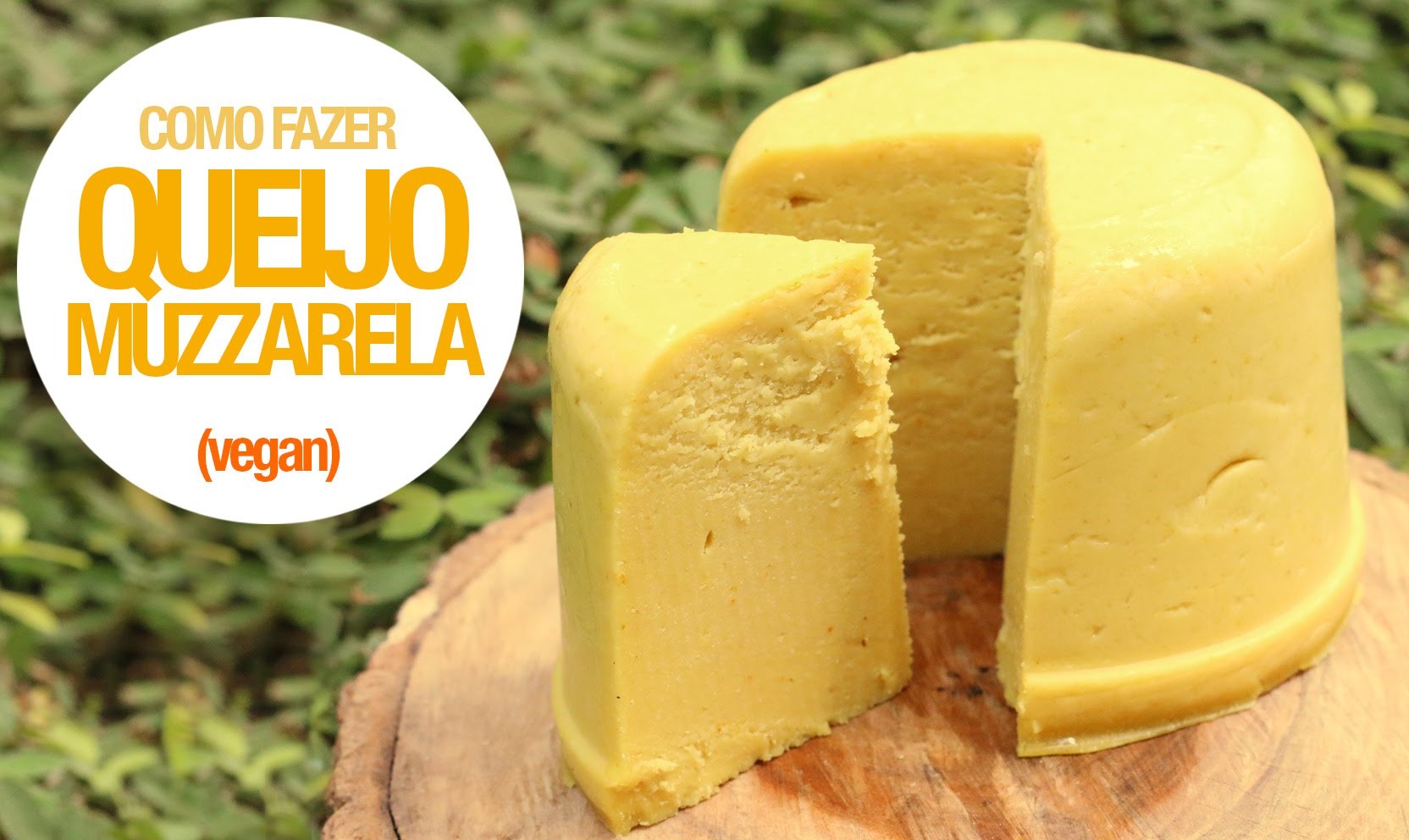Aprenda a fazer Queijo Muzzarela (0% Lactose - Vegan - SUPER FÁCIL) 83#VegetariRANGO