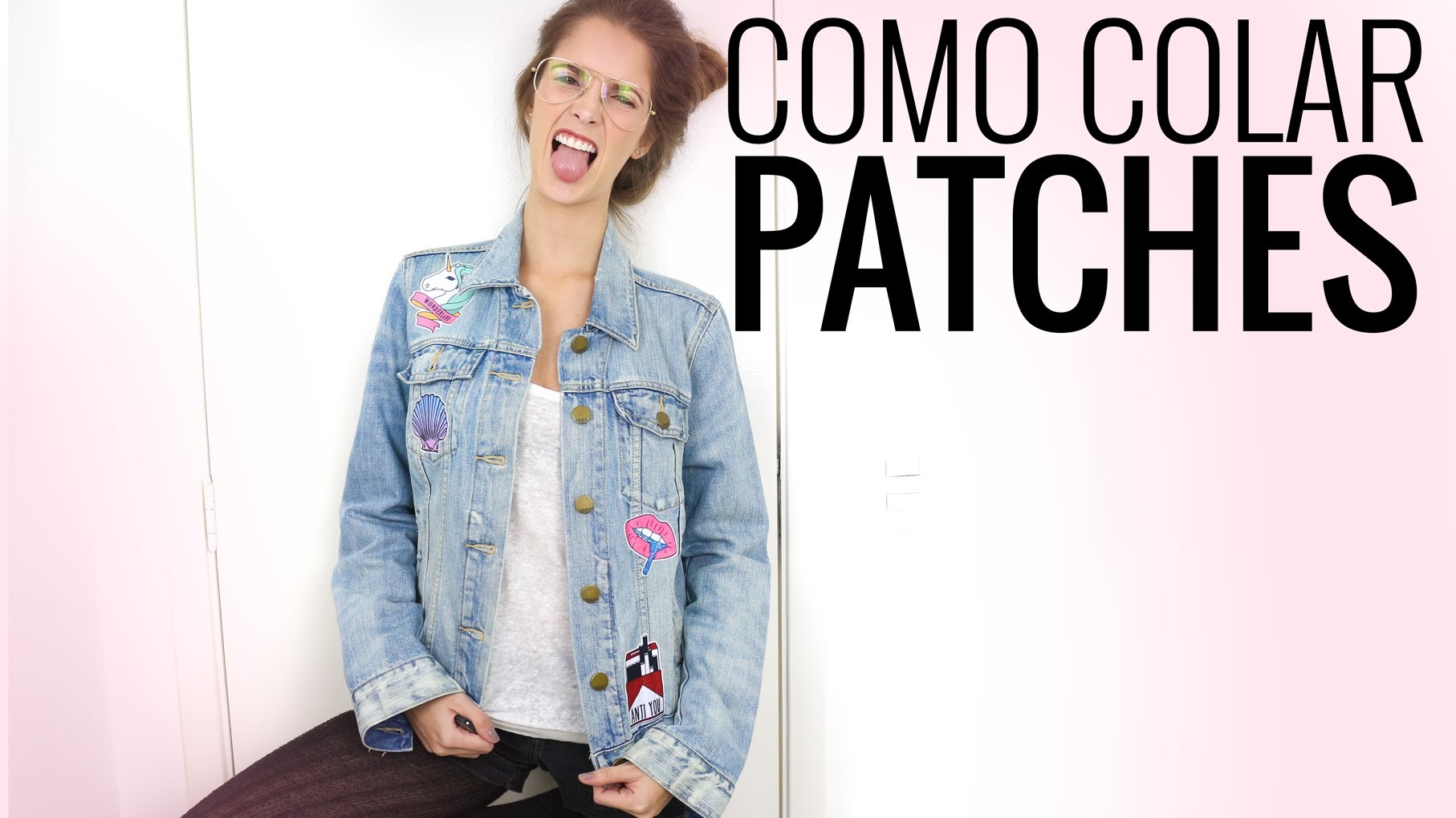 Como customizar uma jaqueta com patches | Luiza Rossi