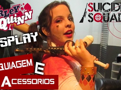 DIY :: Acessórios e Arma Harley Quinn :: TUTORIAL :: COSPLAY - Arlequina ESQUADRÃO SUICIDA
