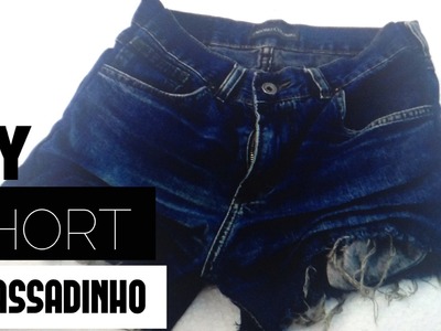 DIY: SHORT AMASSADINHO | ENRUGADINHO
