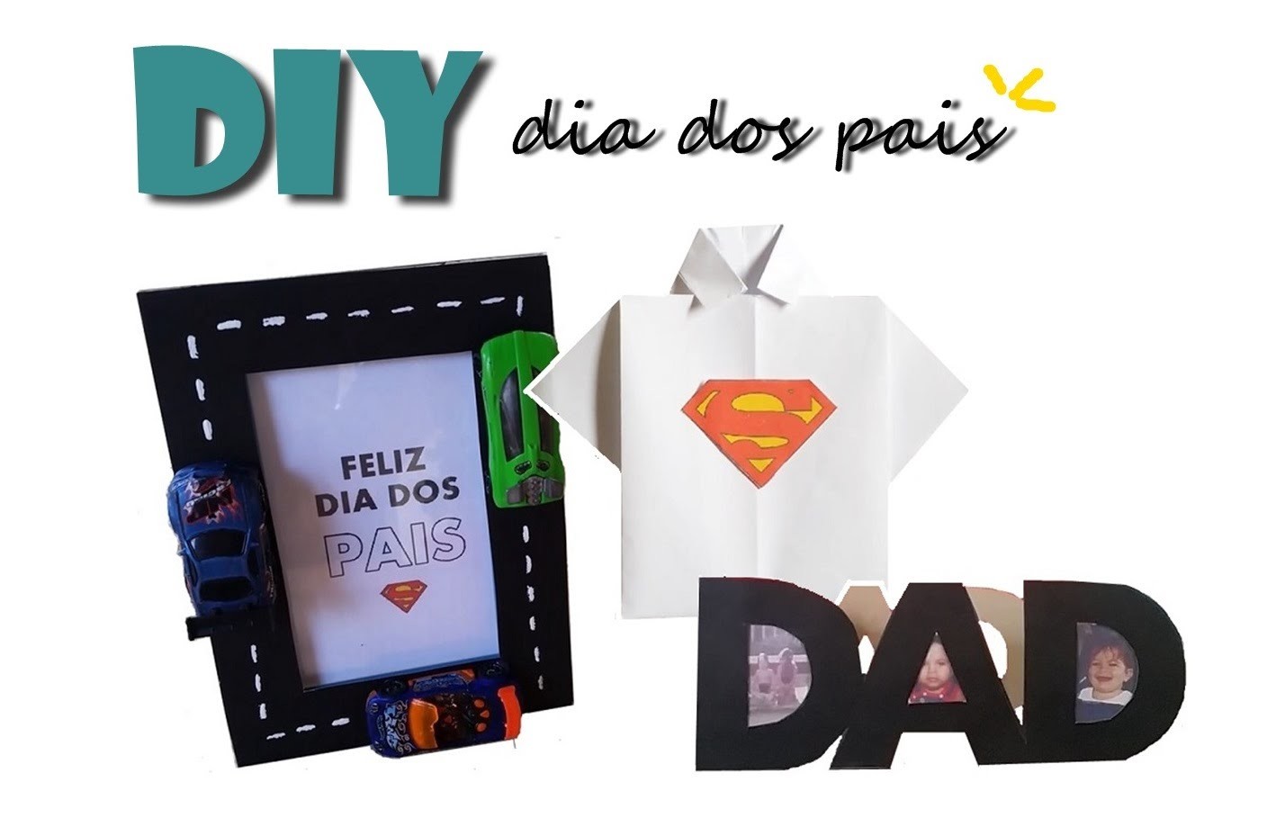 3 DIY: dia dos pais
