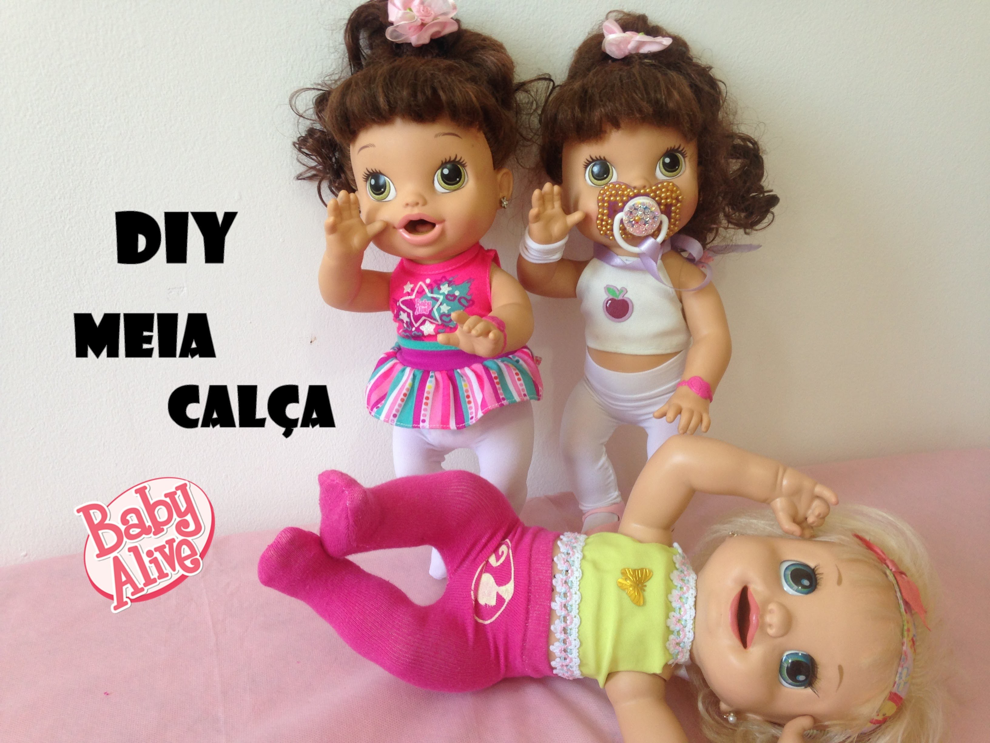 calça para baby alive