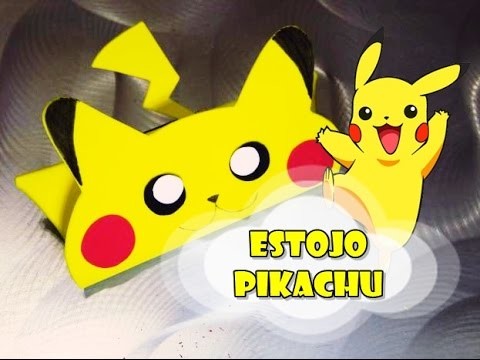 DIY.: Estojo Pikachu
