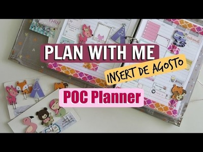 Planner 2016 Agosto download DIY tutorial + Plan with me | #POCPlanner
