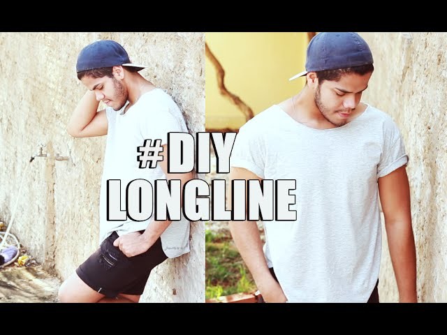 #DIY: Fazendo uma Camiseta Longline sem gastar NADA! 
