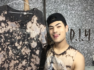 D.I.Y: BLEACHED TEE