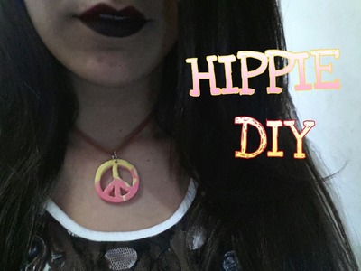 DIY Colar hippie - Paz