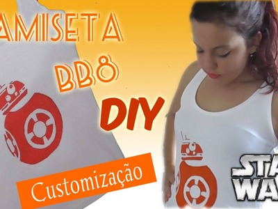 DIY :: Camiseta BB8 - STAR WARS :: Customização