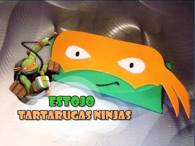 DIY.: Estojo Tartarugas Ninjas