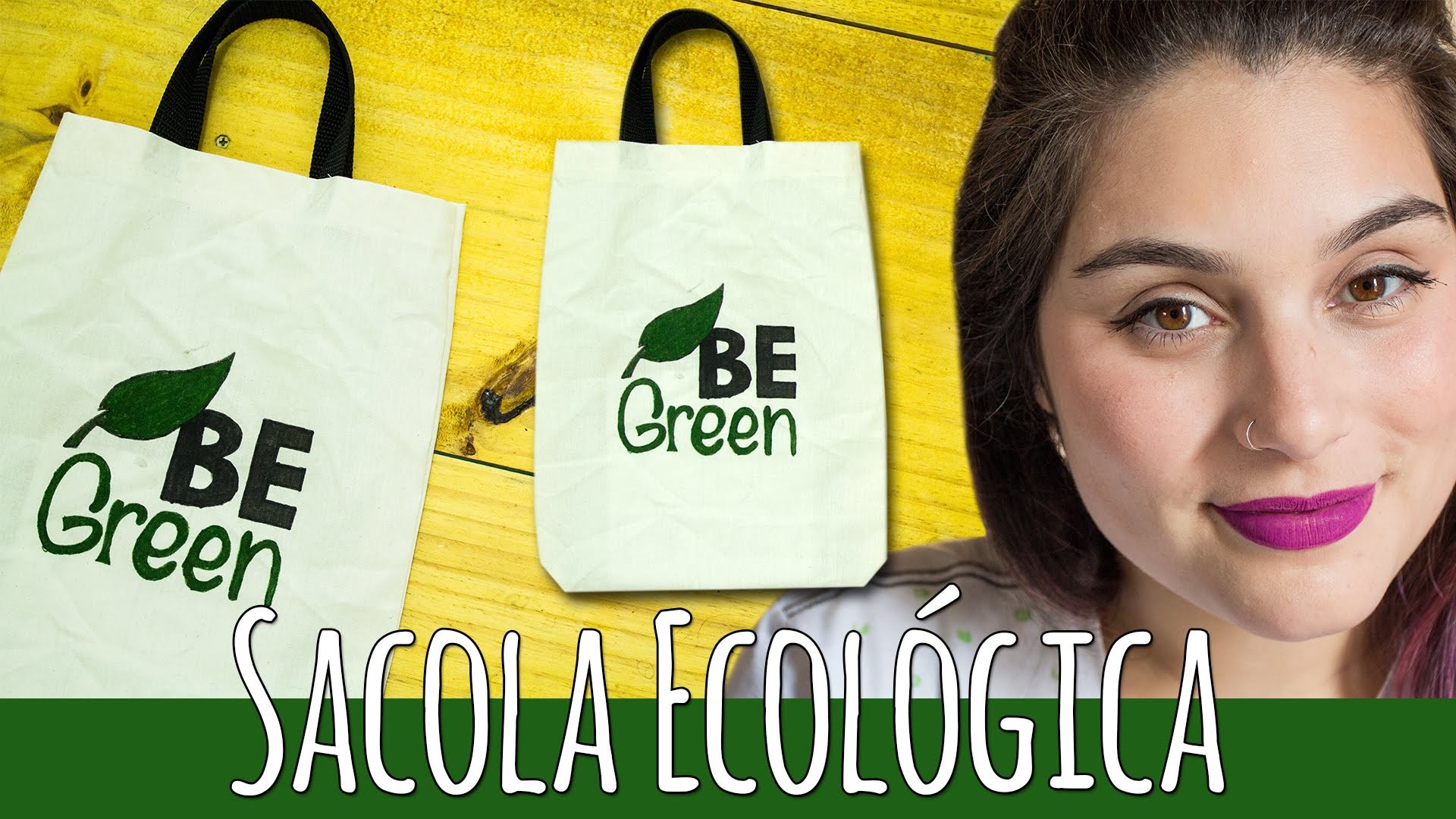 DIY: Sacola Ecológica Personalizada | ecobag
