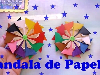 MANDALA DE PAPEL 3 - DOBRADURA