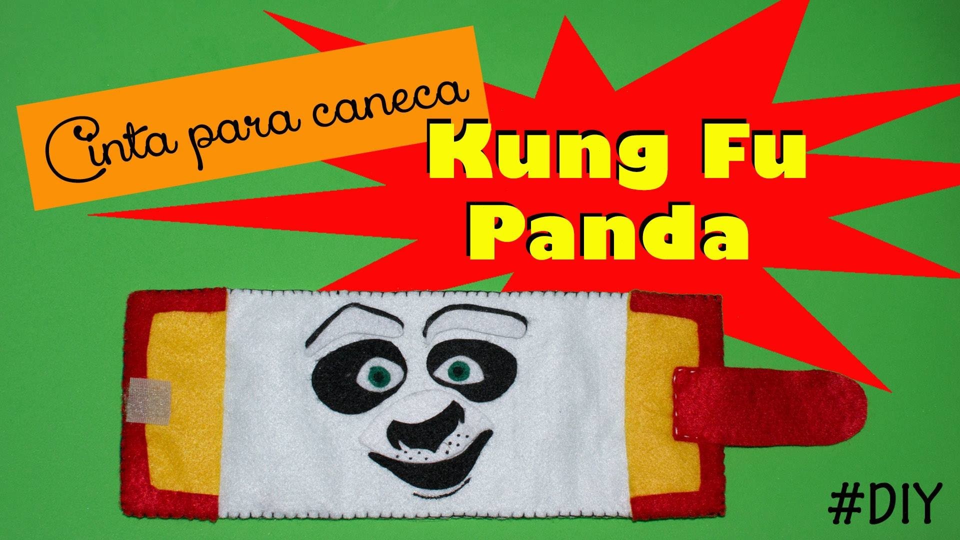 DIY: Cinta de caneca do Kung Fu Panda