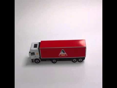 Paper Truck - Clube Irmão Caminhoneiro Shell