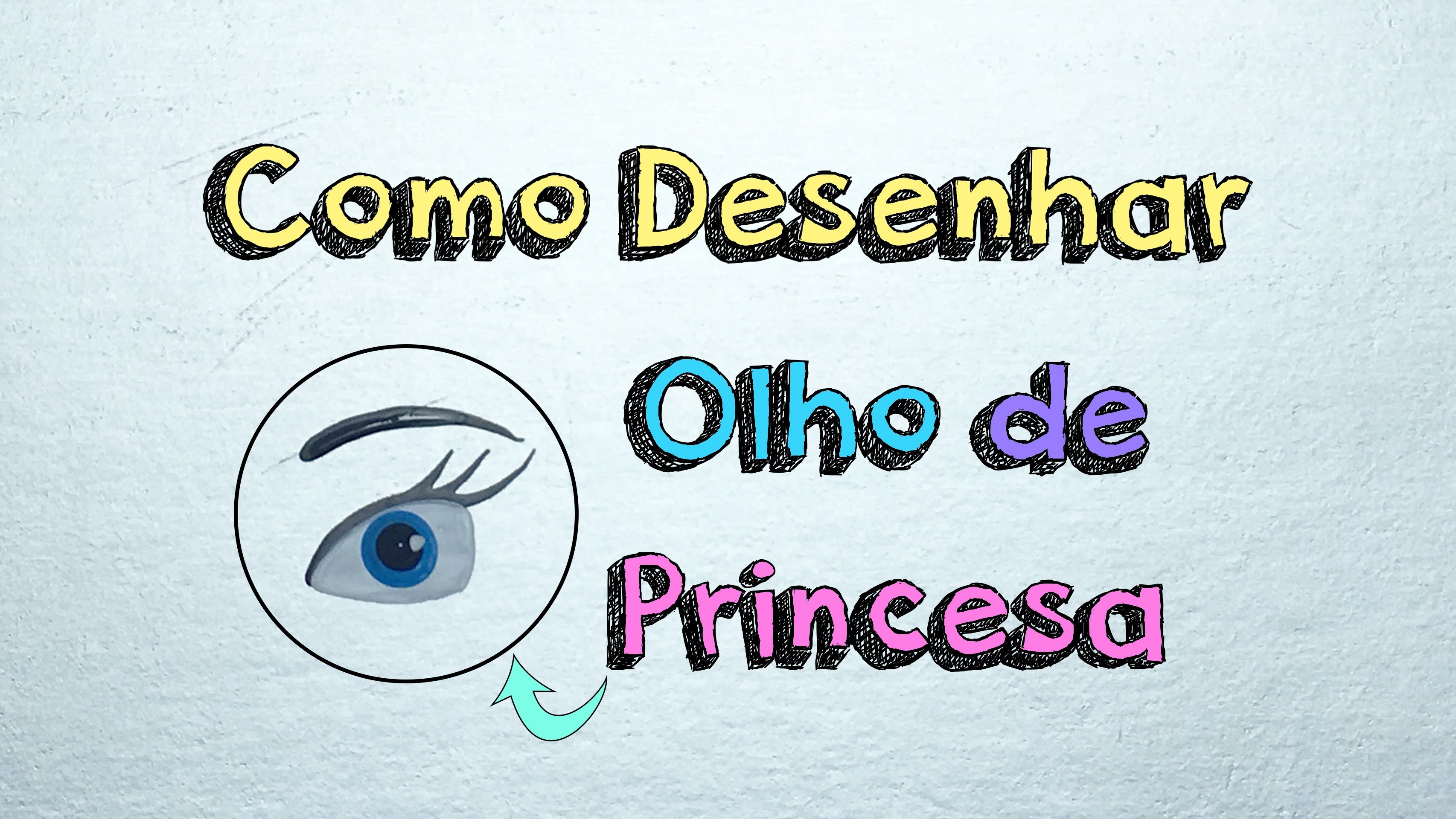 Como Desenhar Olho de Princesa | Passo a Passo Fácil | DIY | Unhas da Lalá