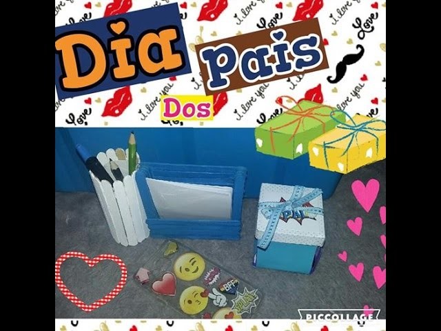 DIY: 3 IDEIAS DE PRESENTES PARA O DIA DOS PAIS FÁCIL E BARATOS.