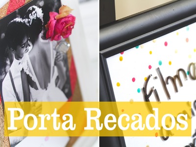 DIY | Como fazer Porta Recados | Do Sofá