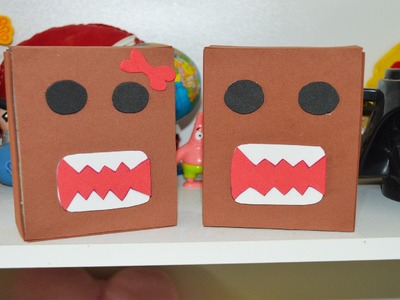 Como fazer um DOMO KUN com Caixinha - DIY