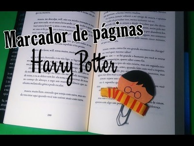 D.I.Y: Harry Potter - MARCADOR DE PÁGINAS | Faça você mesmo