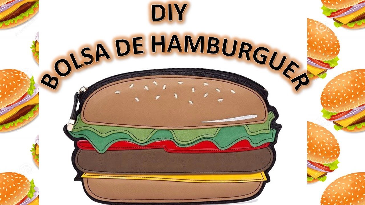 DIY Bolsa de Hambúrguer