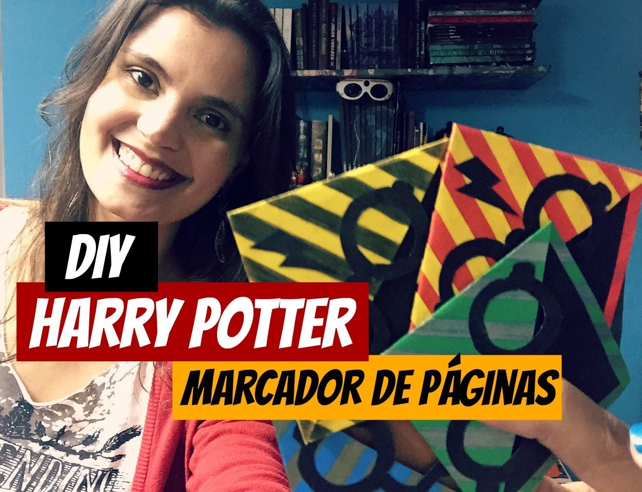DIY: Harry Potter - Marcador de páginas (Bookmark)