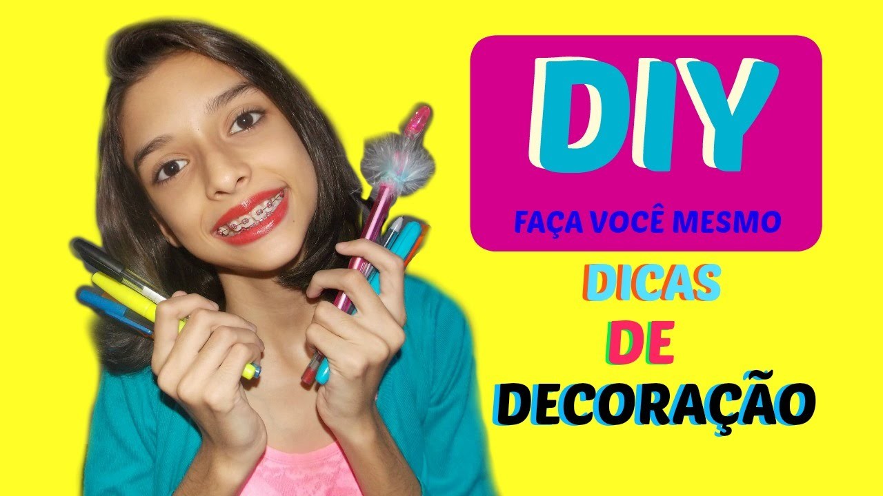 DIY- DECORE SUA ESCRIVANINHA