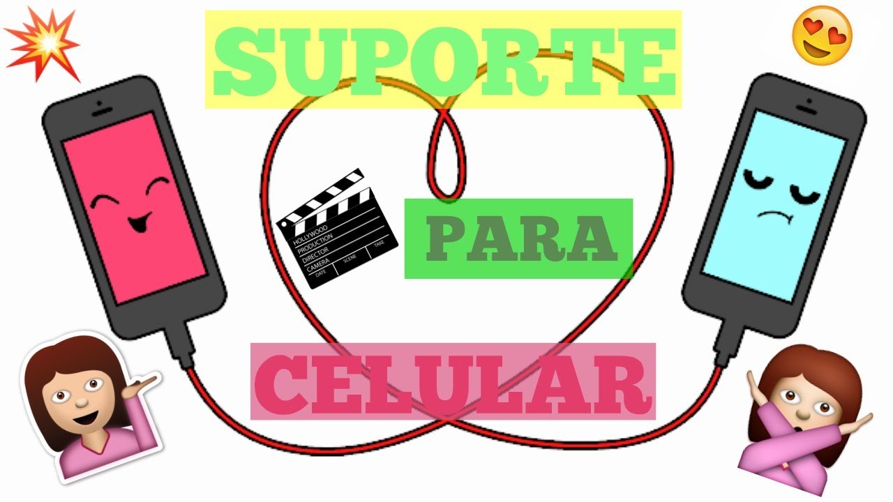DIY: Suporte para CELULAR-fácil e rápido!|VEDA17 #CoisasDaGéh