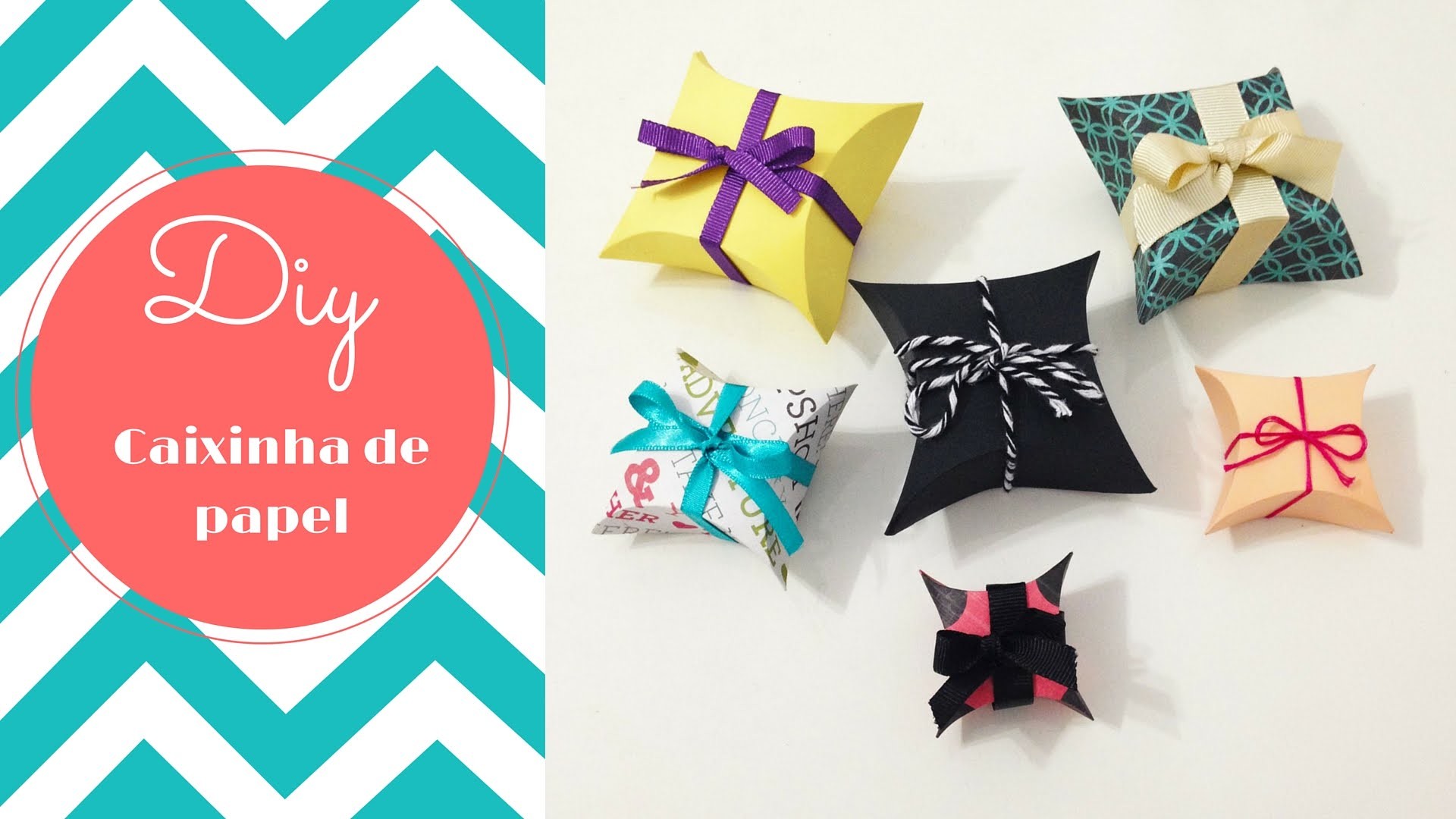 DIY - Caixinha de papel