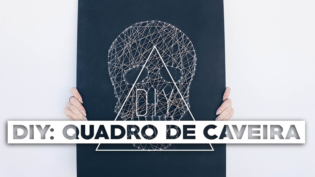 DIY: Quadro de Caveira