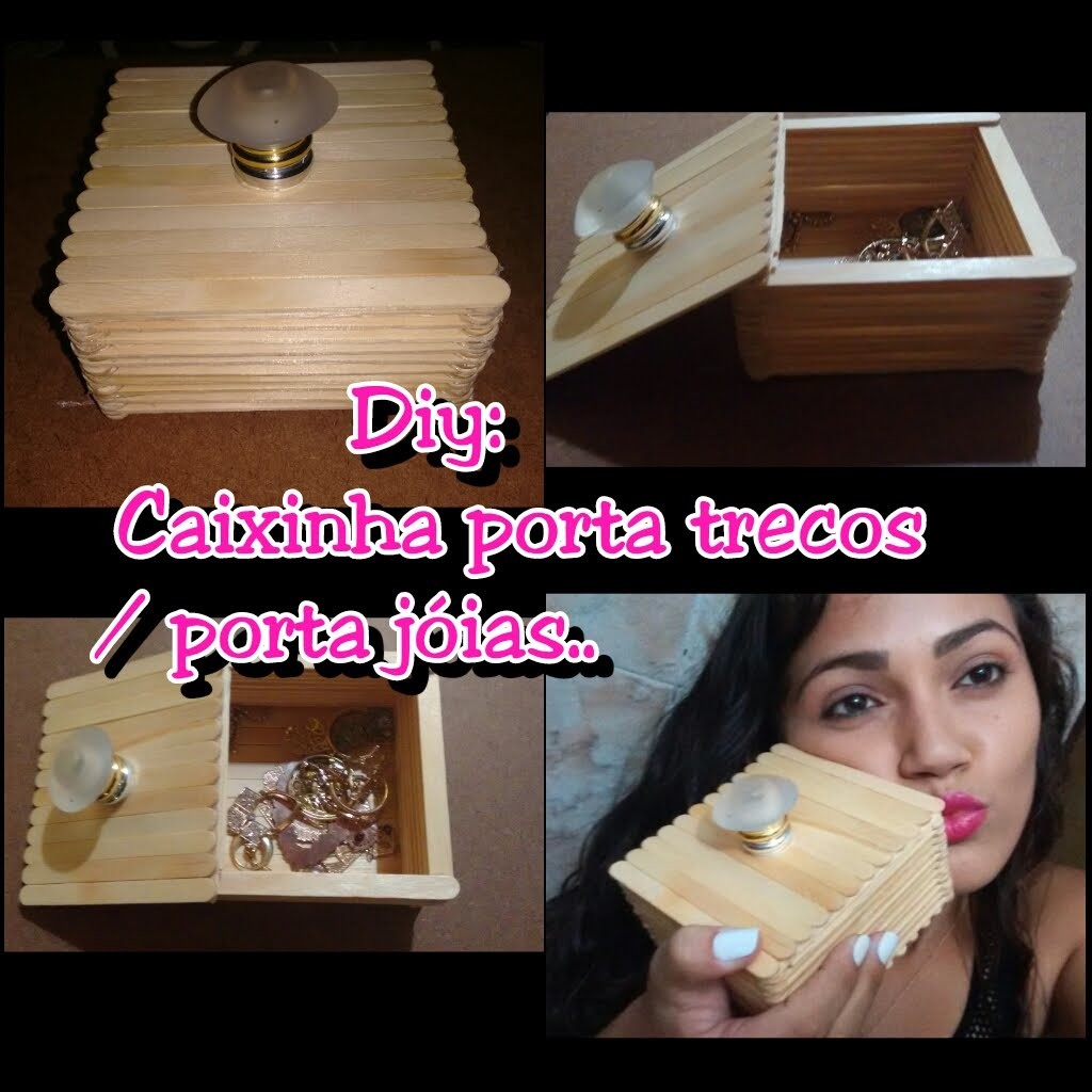 DIY: Caixinha de Palito de Picolé | Parte 2. 