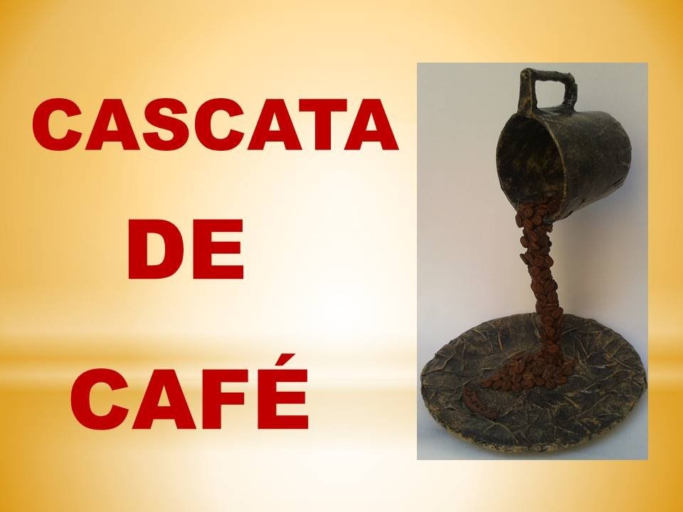 DIY - Cascata de Café para decoração