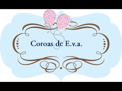 DIY: Coroas de E.v.a.