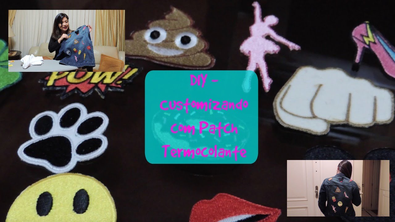 DIY -  Customizando com Patch Termocolante
