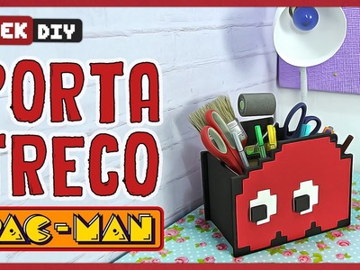 Porta Treco Pac-man | DiY Geek