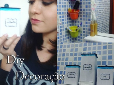 Diy Decoração e organização.por Danielle Silva