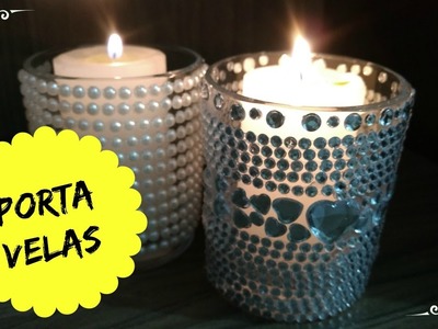 DIY : Porta velas BARATINHO !