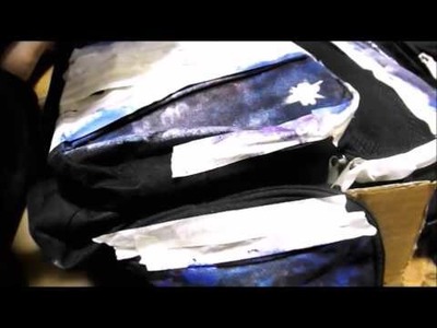 BACK TO SCHOOL DIY  GALAXY.Customização de mochila