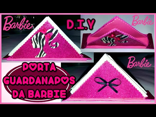 D.I.Y: Porta Guardanapos Barbie Fashion ♥