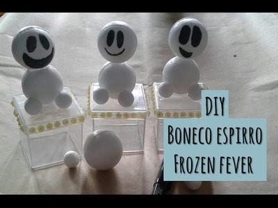 Preparativos #Melfaz3 - DIY: Boneco Espirro Frozen Fever (Parte 4)