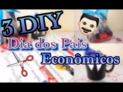 3 DIY: PRESENTES BARATOS, DIA DOS PAIS - Por Manu Soares