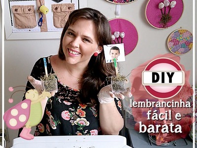 ✂  DIY :: Lembrancinha Fácil e Barata - Porta Retrato. Recado - Faça Você Mesmo ✂