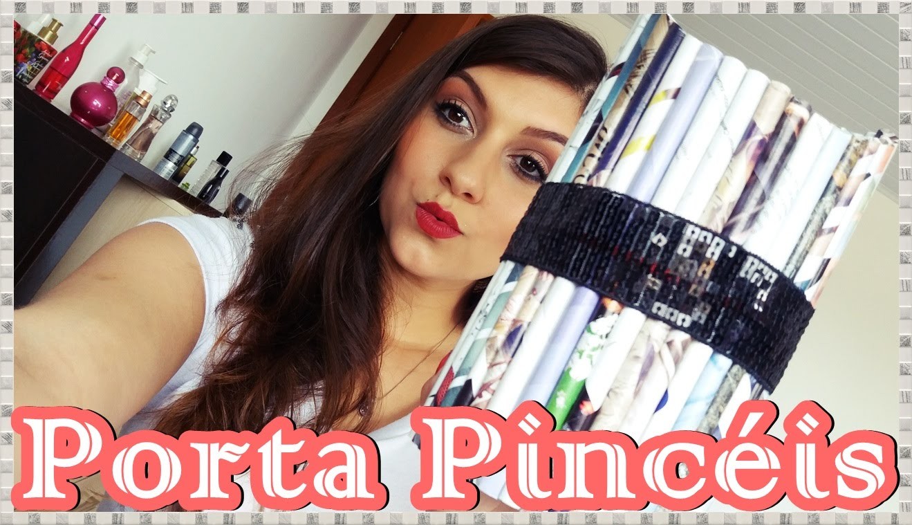 DIY: Porta Pinceis - Day Castro!