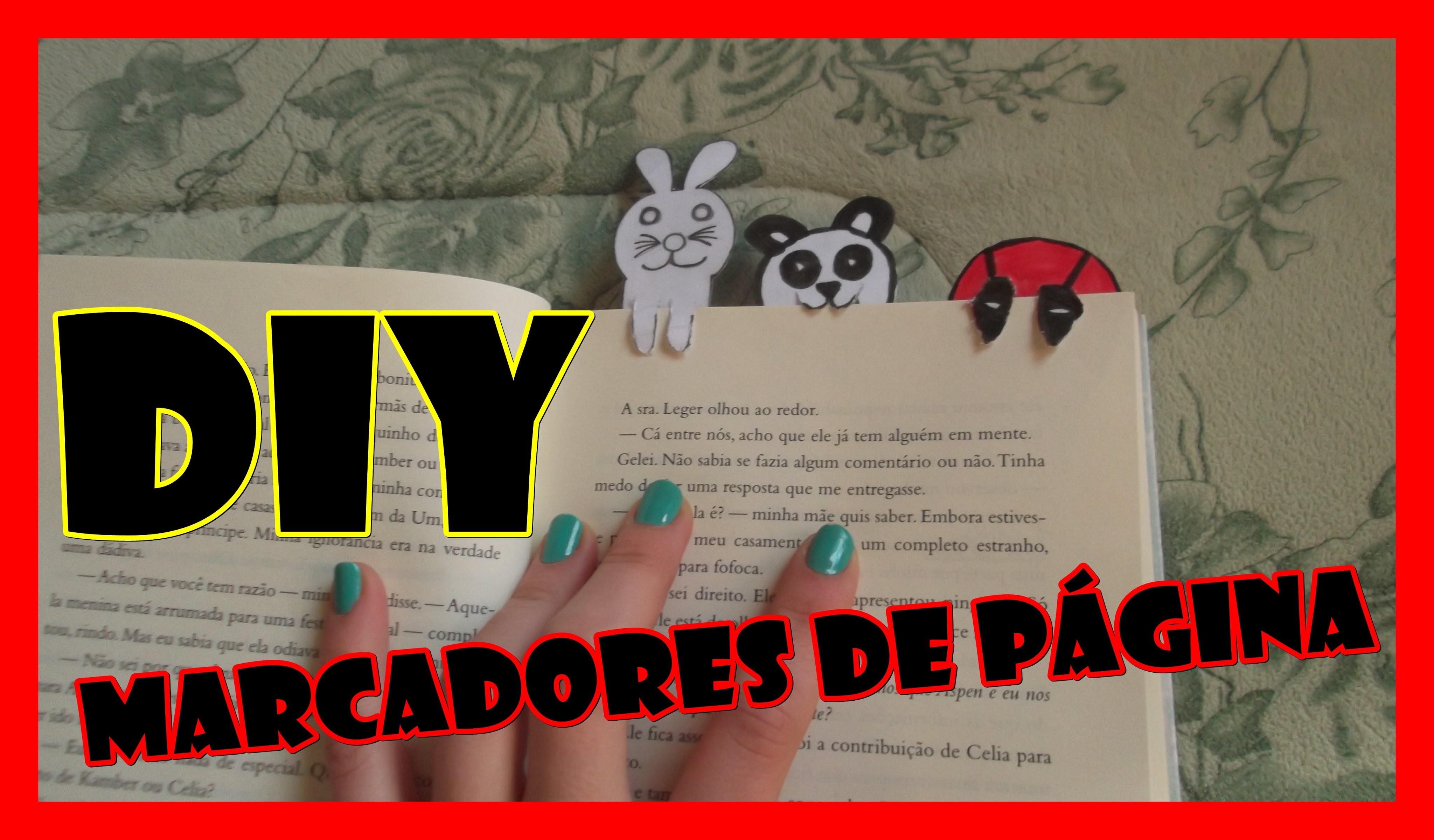 Marcadores de Páginas - DIY