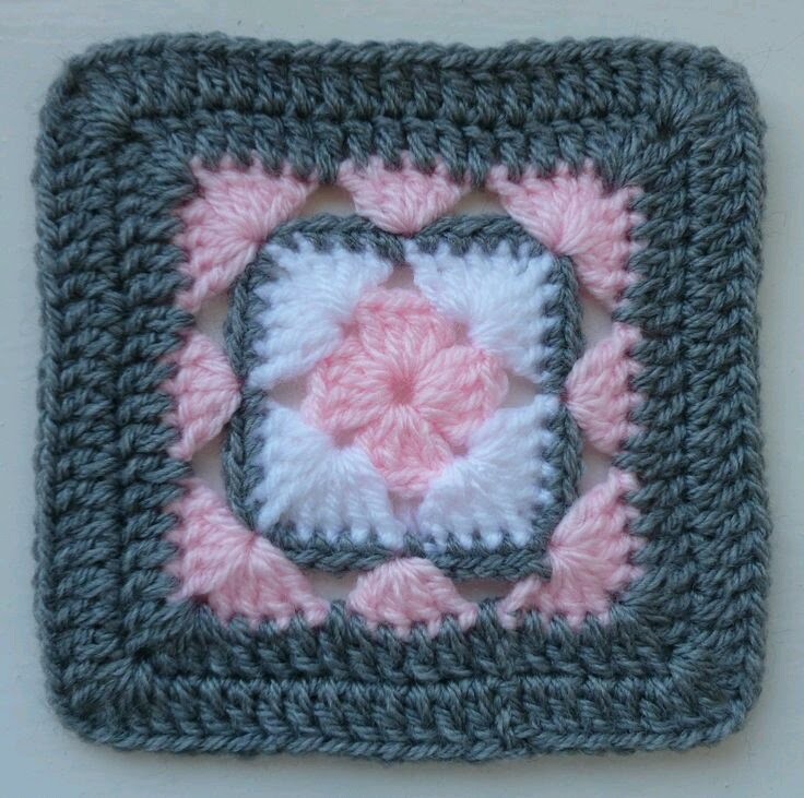 Square Croche. Crochet 2