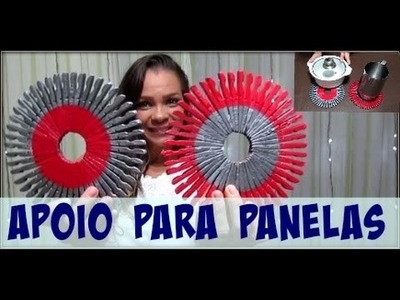 DIY | APOIO PARA  PANELAS | LETICICA  ARTES